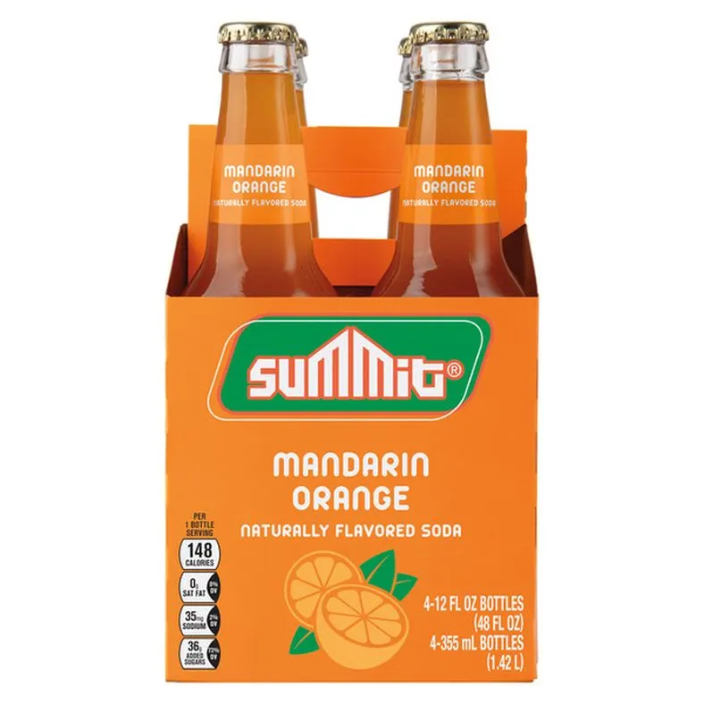 Summit Mandarin Orange Soda
