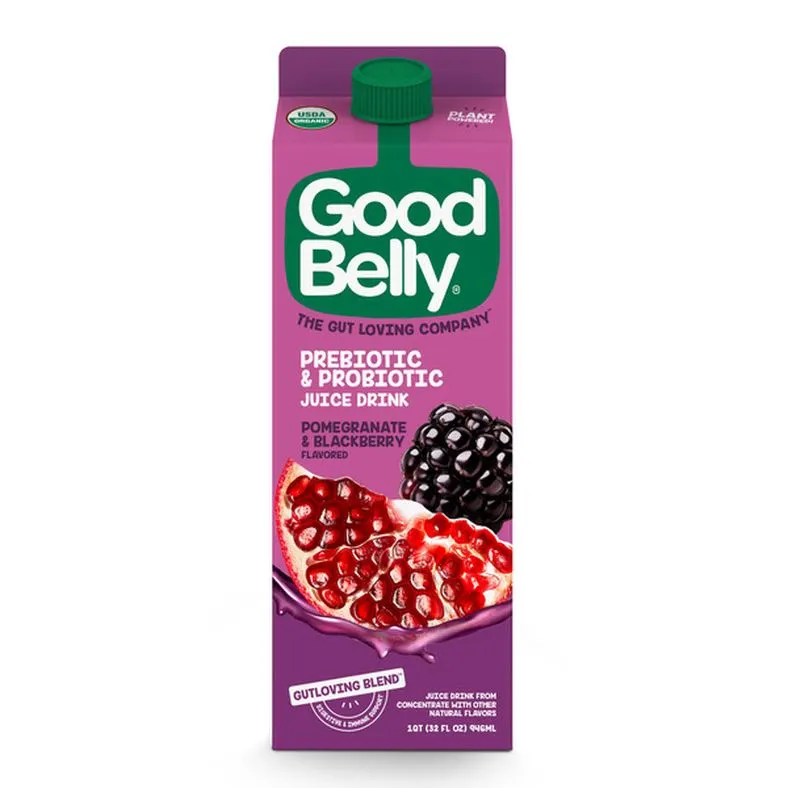 Good Belly Pomegranate Blackberry Probiotic Juice