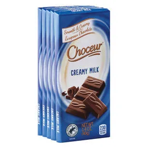 Milk Mini Chocolate Bars, 5 count