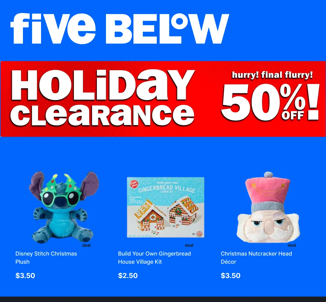 Five Below sales