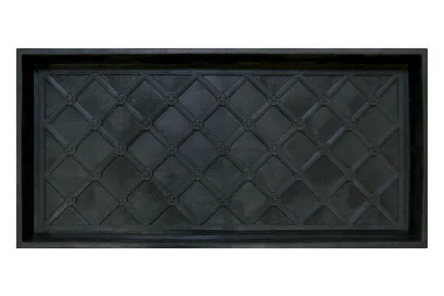 Multy Home™ Black 17" x 35" Manor Boot Tray