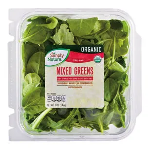Organic Mixed Greens, 5 oz