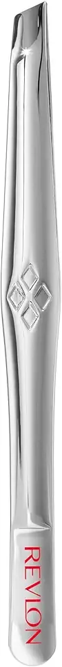 Revlon Multipurpose Hair Removal Tweezer, High Precision Slant Tip Tweezers for Men, Women & Kids, Stainless Steel (Pack of 1)