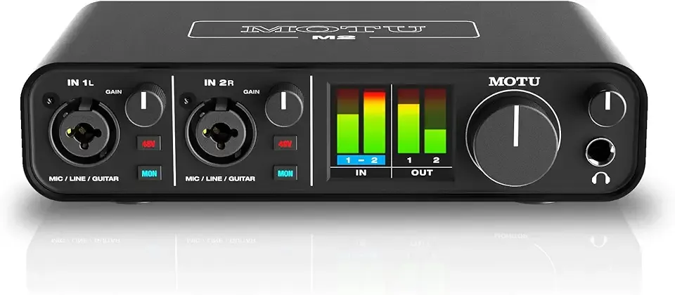 MOTU M2 USB-C Audio Interface