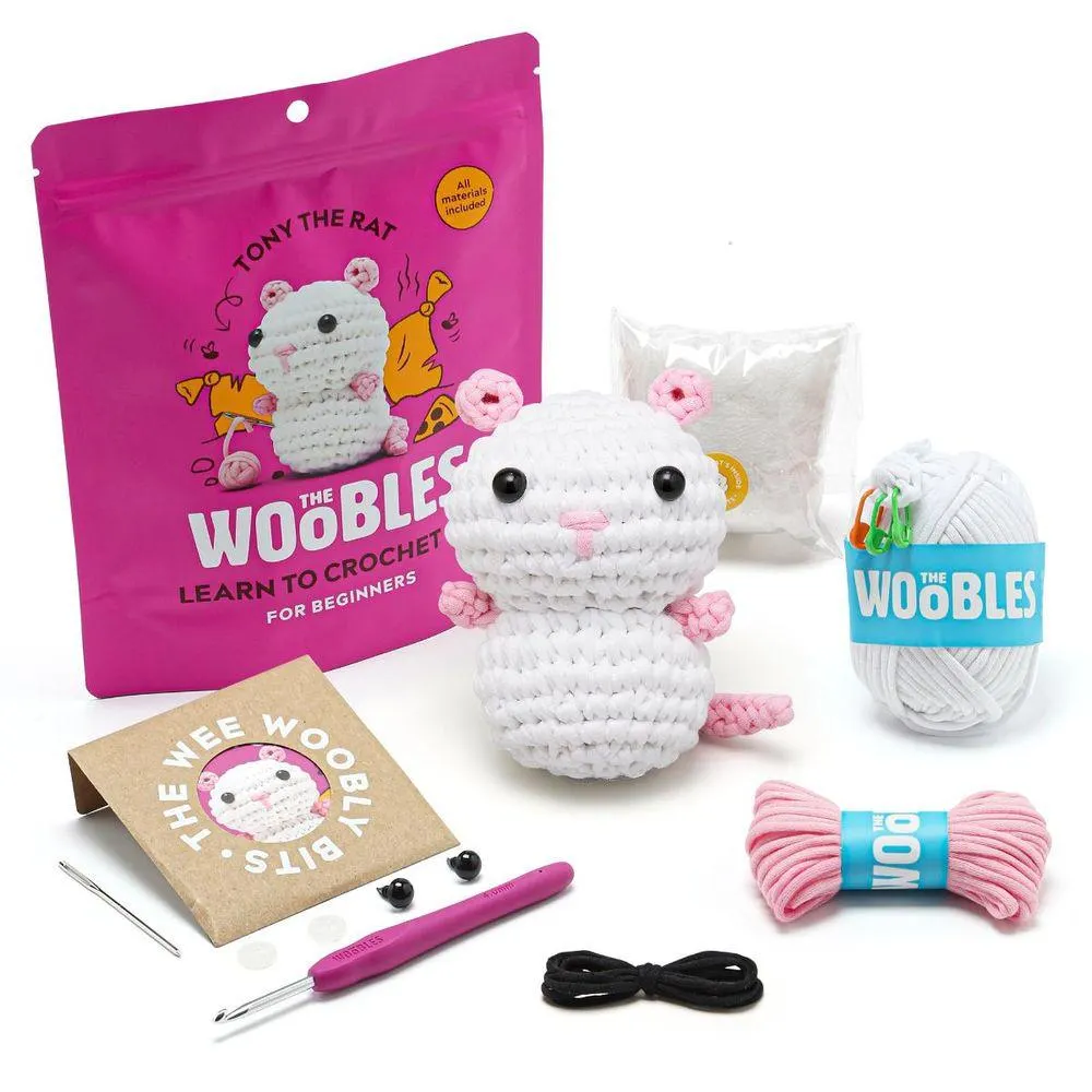 Tony the Rat Learn to Crochet Kit