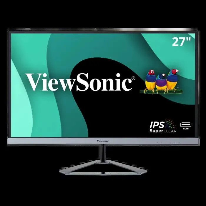 ViewSonic 27" 1080p Thin-Bezel IPS Monitor with FreeSync, HDMI, DisplayPort, and VGA | VX2776-SMHD