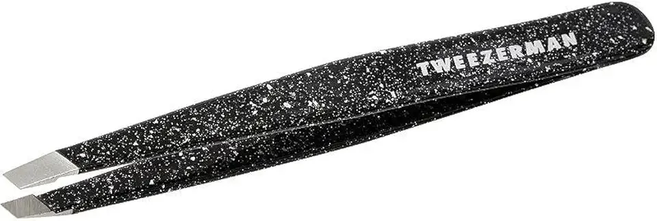 Tweezerman Special Edition 40th Anniversary Slant Tweezer - Eyebrow Tweezers for Women and Men