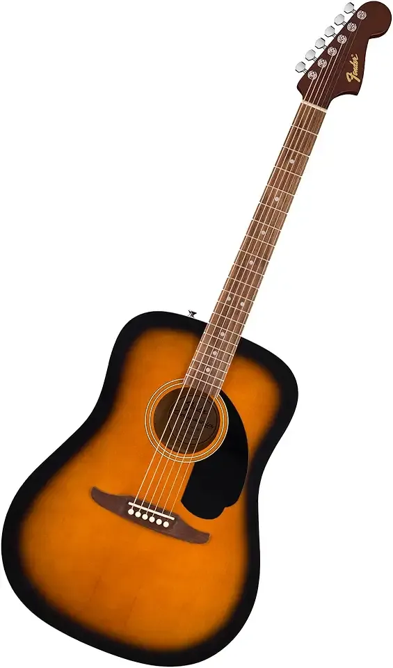 Fender California Debut Redondo Series Acoustic Guitar, Beginner Guitar, 2-Year Warranty, 2-Tone Sunburst