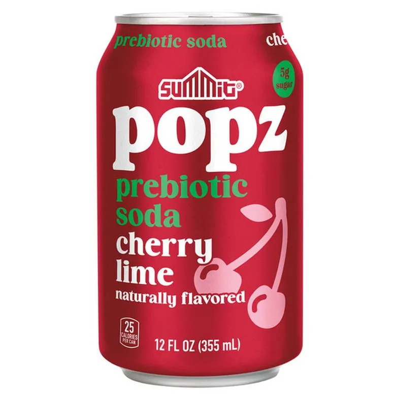Summit Cherry Lime Prebiotic Soda