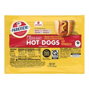 Classic Hot Dogs, 12 oz