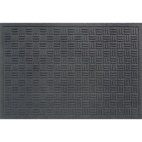 Apache Mills® Black 2' x 3' Tire Tuff™ Mission Outdoor Door Mat