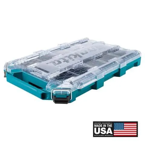 Makita 15.25 in. W X 3.35 in. H X 23.48 in. D Deep Organizer Teal