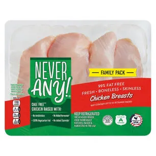 Antibiotic Free Family Pack Chicken Breasts, per lb