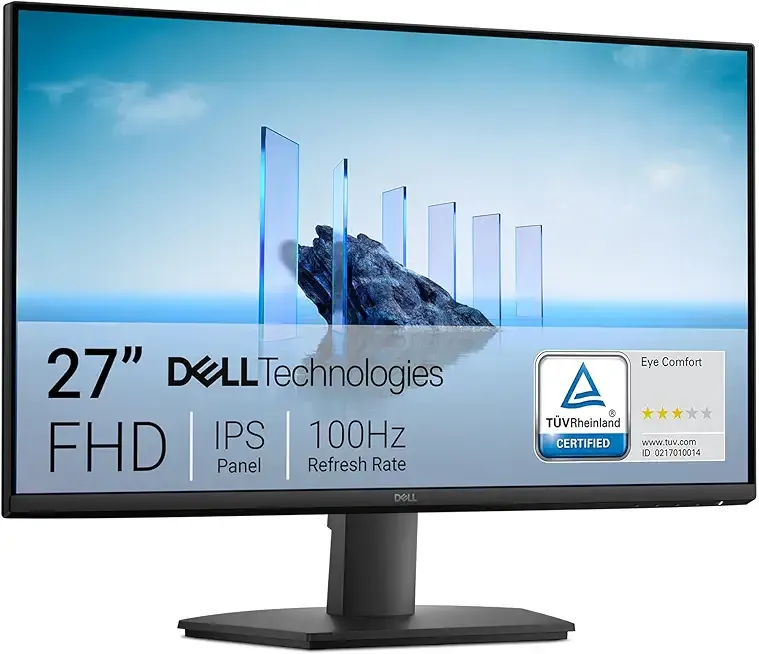 27 Monitor - SE2725HM - 27-inch Full HD (1920x1080) 16:9 100Hz Display, IPS Panel, 16.70 Million Colors, Anti-Glare, 1 HDMI / 1 VGA Port, TÜV Rheinland 3-Star*, Comfortview Plus - Black