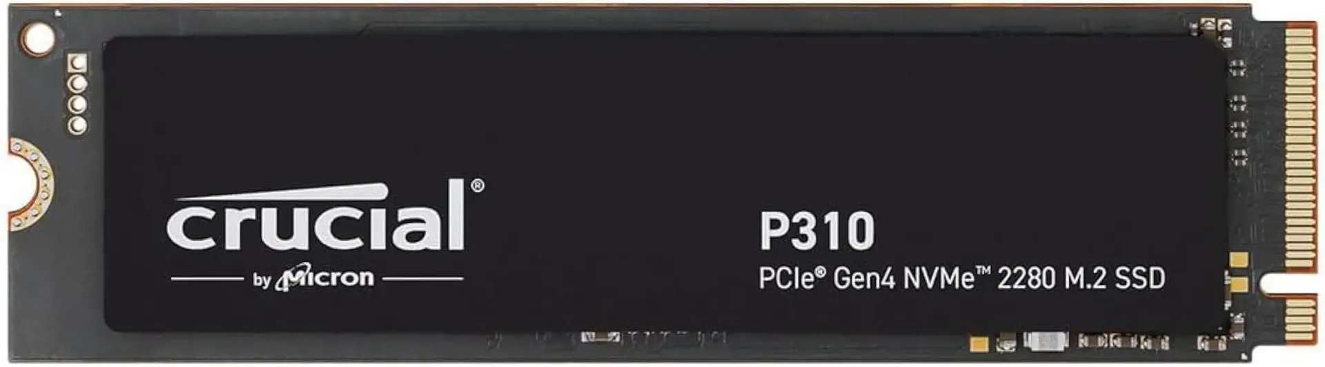 Crucial P310 500GB SSD, PCIe Gen4 NVMe M.2 2280, Up to 6,600MB/s, for Laptop, Desktop (PC), & Handheld Gaming Consoles, Includes Acronis Data Recovery Software, Solid State Drive - CT500P310SSD801