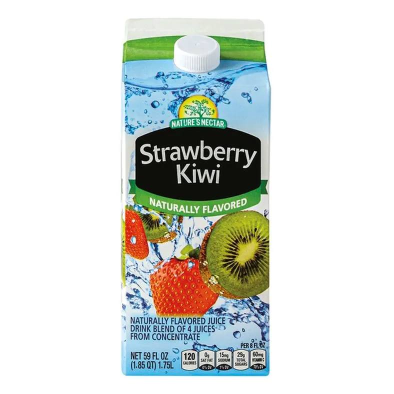 Nature's Nectar Strawberry Kiwi Juice Drink
