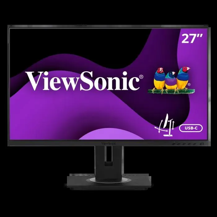 ViewSonic 27" 1080p Ergonomic 40-Degree Tilt IPS Monitor with USB-C | VG2755