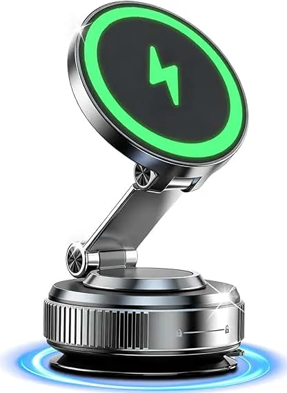 for MagSafe Car Mount Charger, 15W Fast Charging Magnetic…