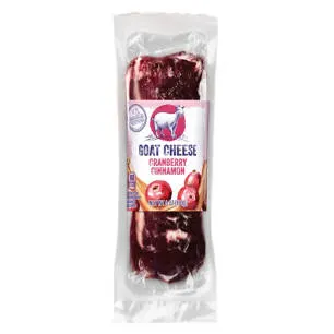 Cranberry Cinnamon Flavored Goat Cheese Log, 6 oz