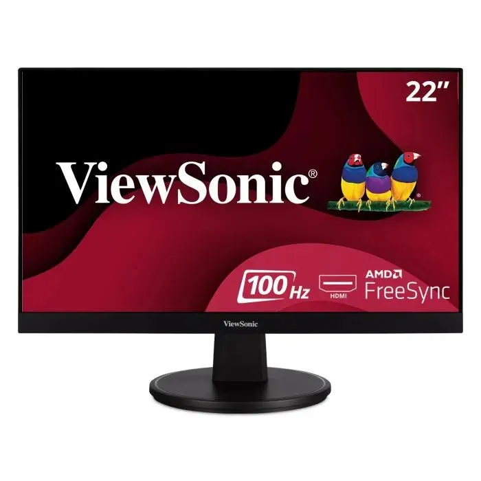 ViewSonic 22" 1080p 100Hz Monitor with FreeSync, HDMI and VGA | VA2247-MH
