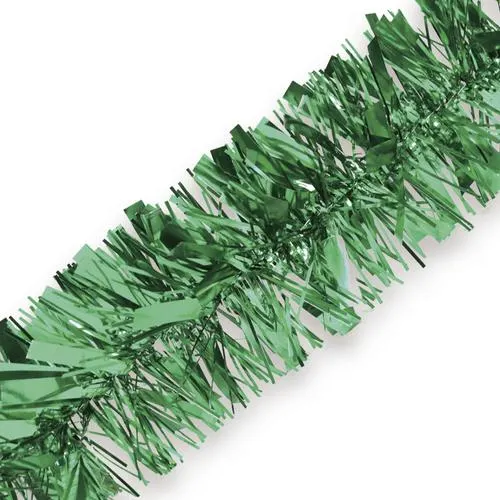 Enchanted Forest® 12' Green Tinsel Christmas Garland
