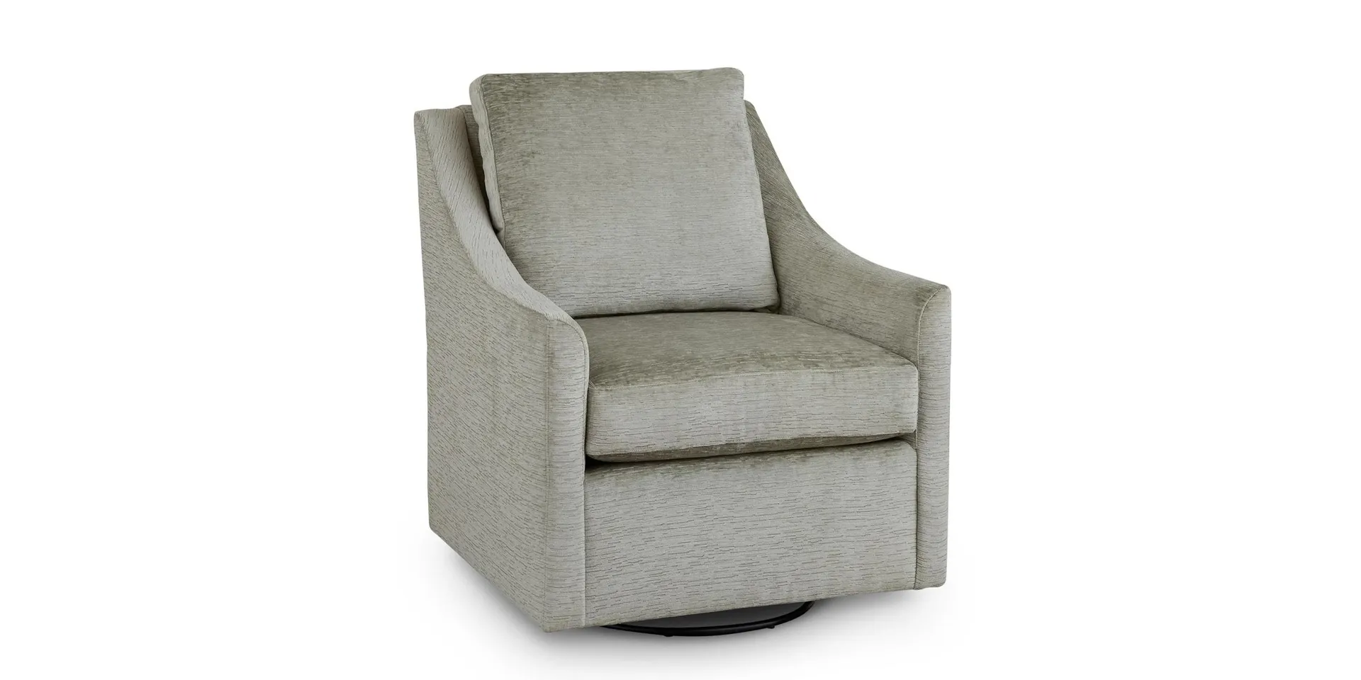 Sloan Slope Arm Swivel Glider Chair