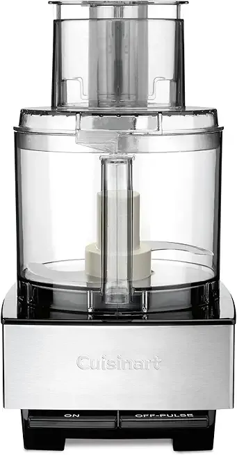 Food Processor, 14-Cup Vegetable Food Chopper for Mincing, Dicing, Shredding, Puree & Kneading Dough, 720-Watt Motor, Stainless Steel, DFP-14BCNY