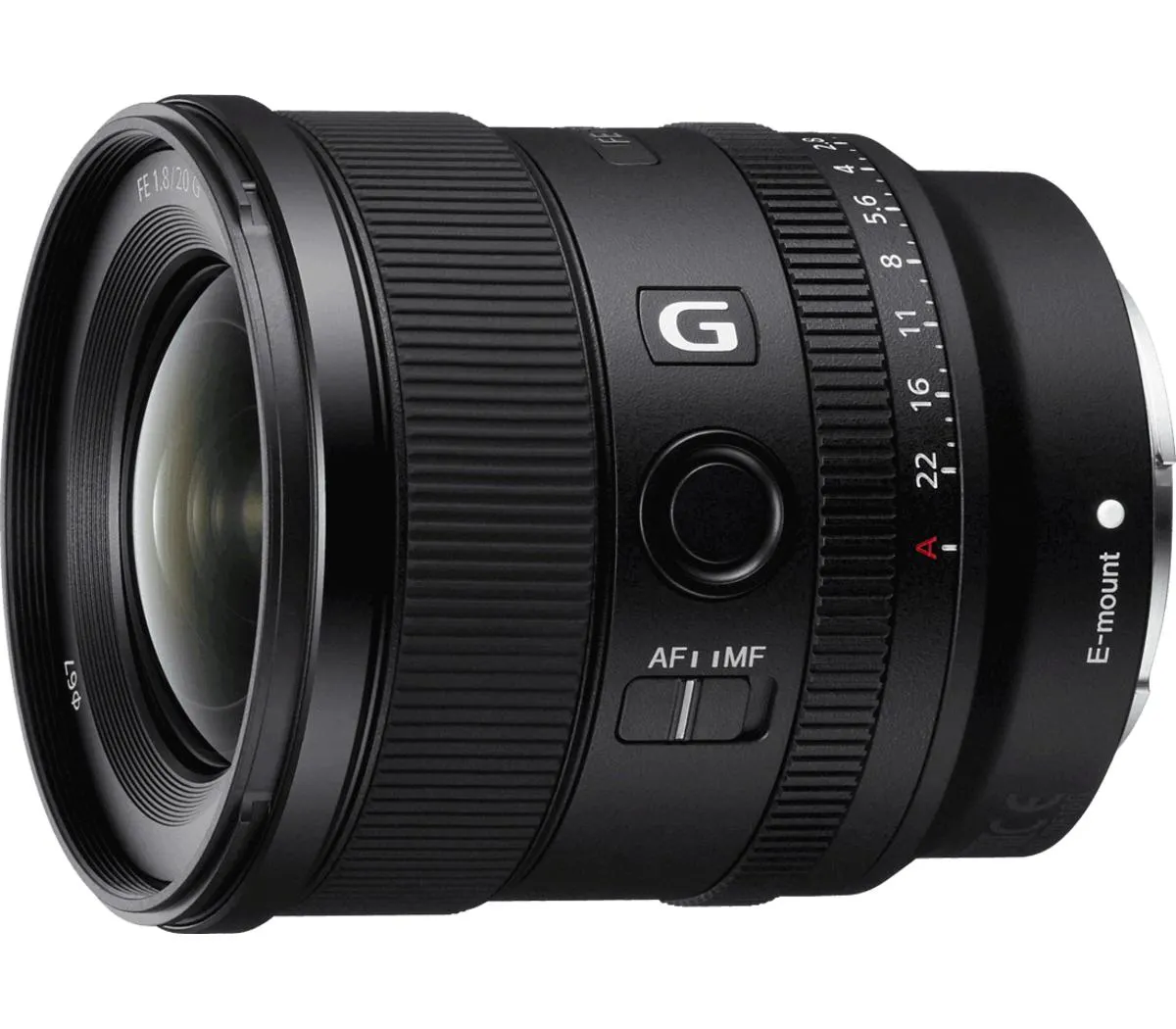 FE 20mm F1.8 G Full-frame Ultra-wide Prime G Lens