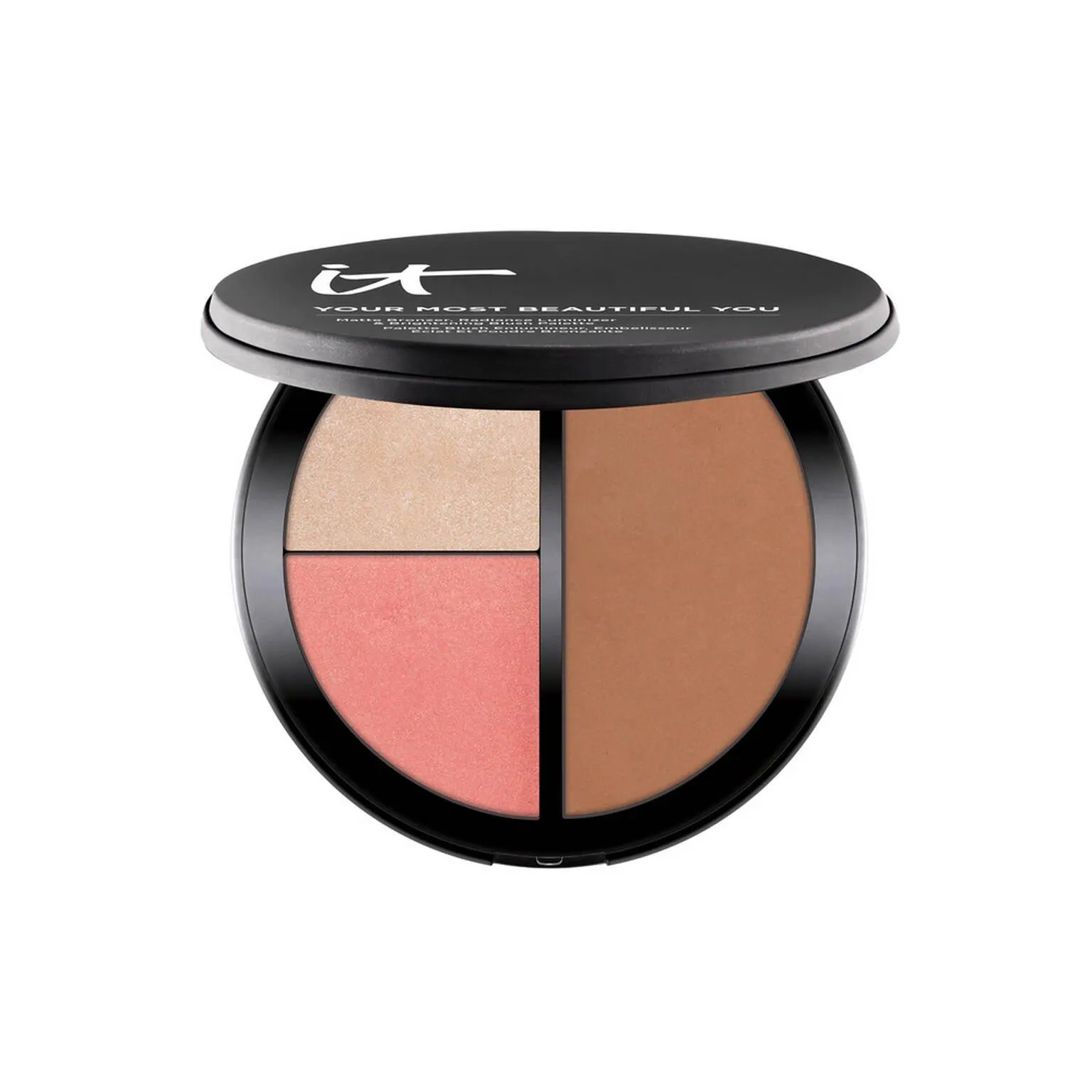 Your Most Beautiful You Matte Bronzer, Radiance Luminizer & Brightening Blush Makeup Palette