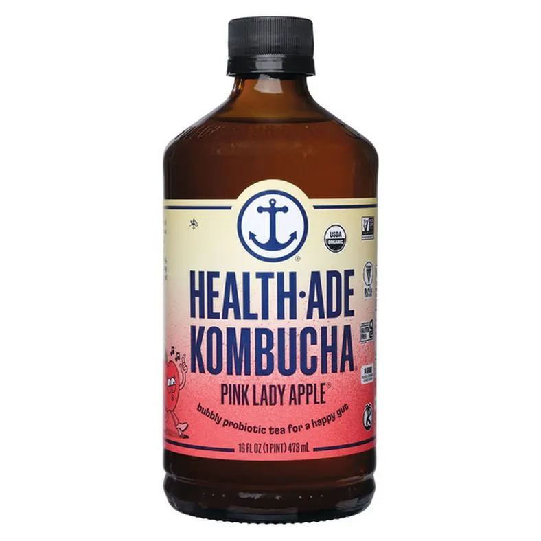 Health-Ade Pink Lady Apple Kombucha