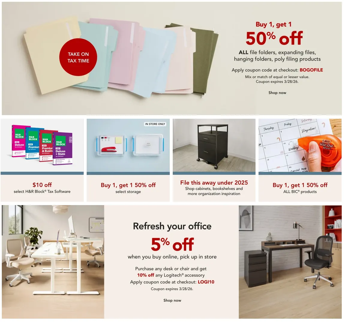 Office DEPOT sales