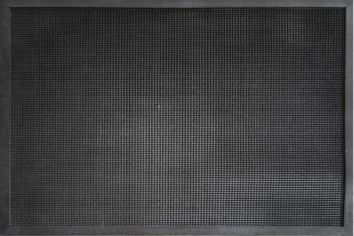 Multy Home™ Black 20" x 30" Rubber Pin Door Mat