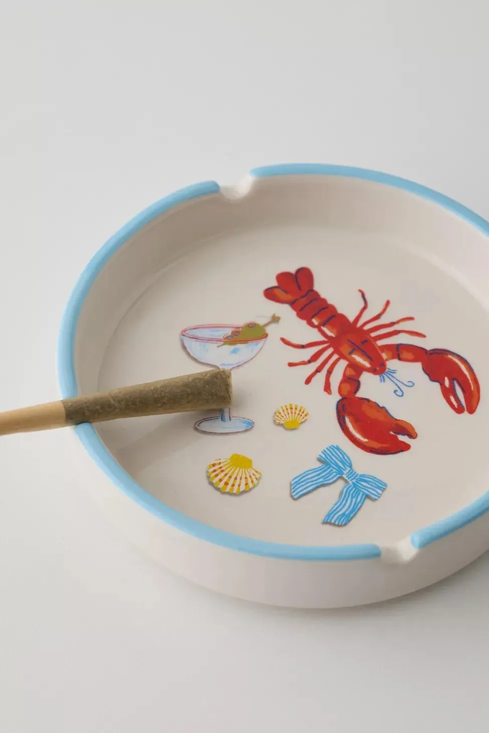 Graphic Printed Ashtray