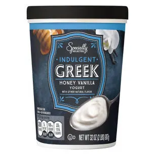 Honey Vanilla Indulgent Greek Yogurt, 32 oz