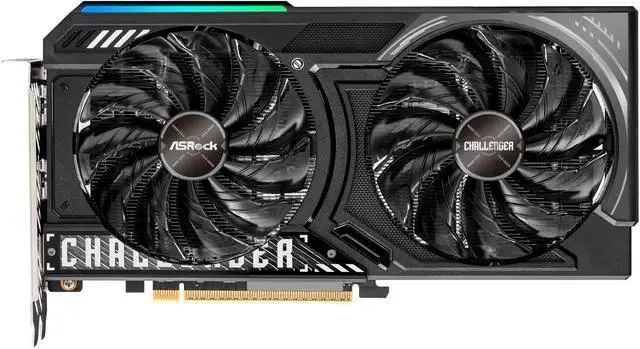 ASRock Challenger Radeon RX 9060 XT 16GB GDDR6 PCI Express 5.0 x16 Graphics Card RX9060XT CL 16GO RX 9060XT