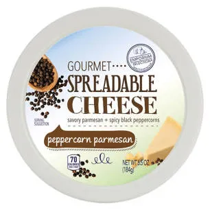 Peppercorn Parmesan Cheese Spread, 6.5 oz