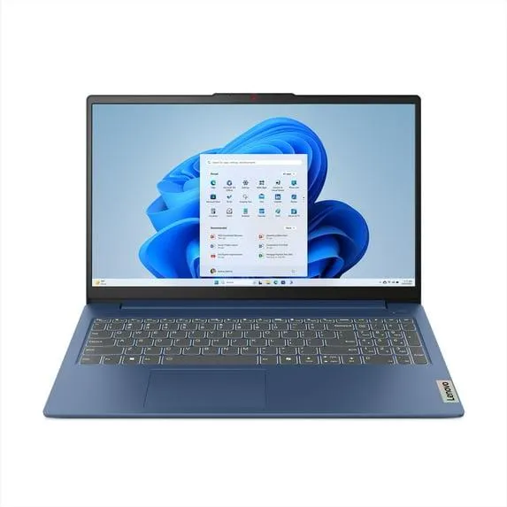 Lenovo IdeaPad Slim 3i 15.6" Laptop, Intel Core i3-N305, 8GB RAM, 256 SSD, Abyss Blue