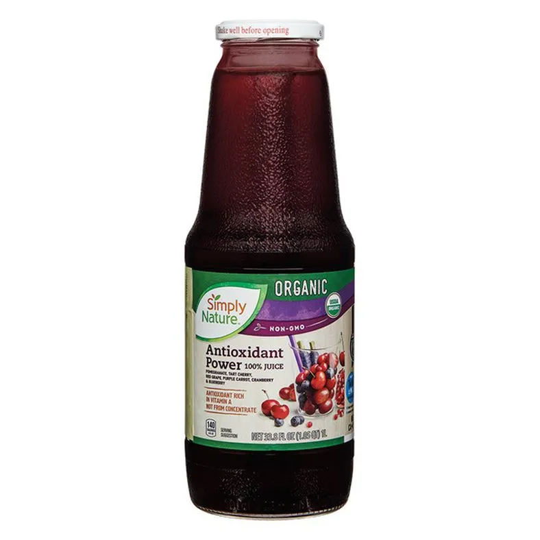 Simply Nature Organic Antioxidant Power 100% Juice