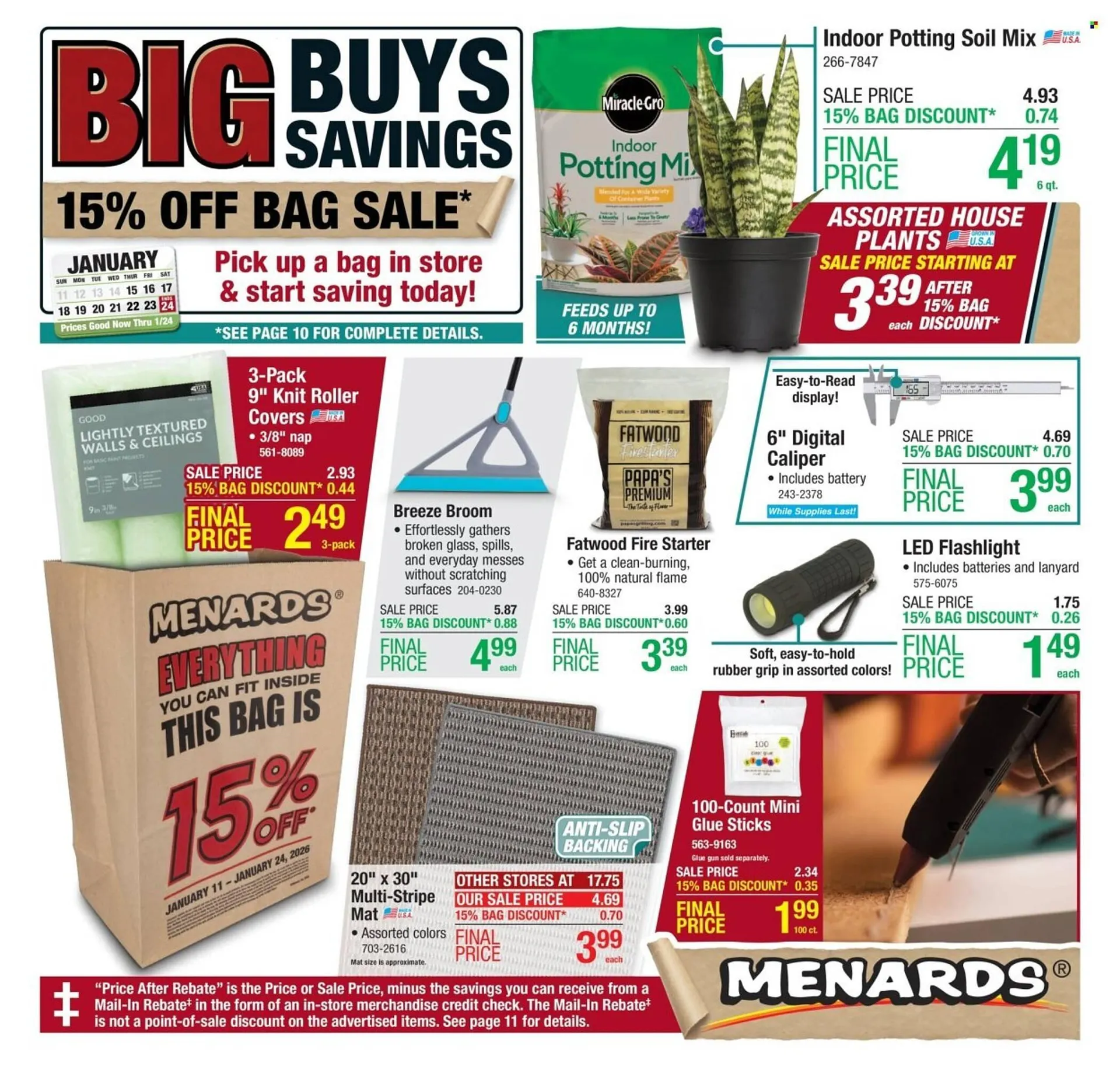 Menards sales
