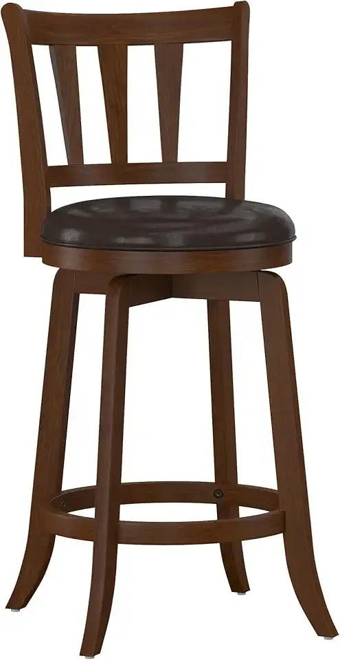 Hillsdale Presque Isle Swivel Stool, Counter Height, Cherry
