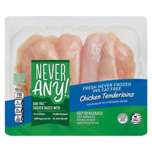 Antibiotic Free Chicken Tenderloins, per lb