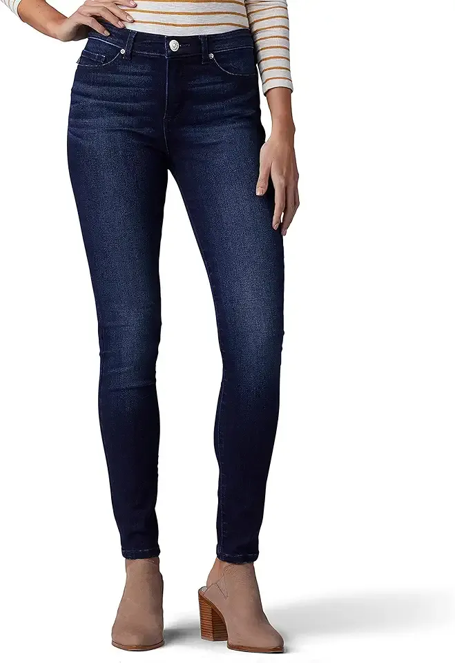 Womens Sculpting Slim Fit Skinny Leg Jean