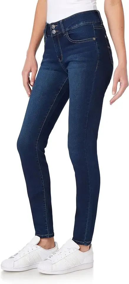 Women's Ultra Fit Mid-Rise Insta Soft Denim Juniors Jeans (Also Available in Plus Sizes)